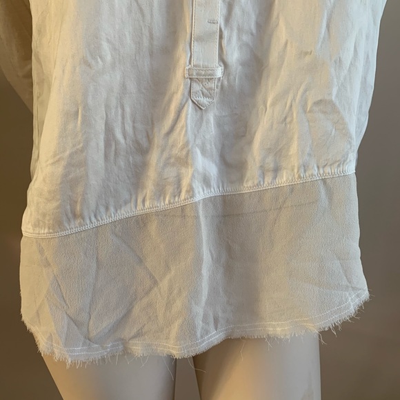 Silk white top - Picture 4 of 7